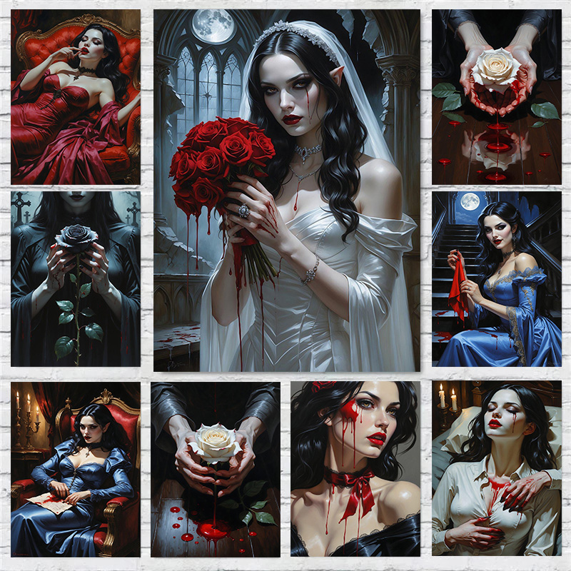 Dark Fantasy Romantic Gothic V - Home Decor Gothic 评论和价格