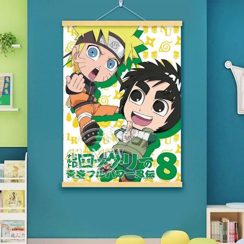 Q Version Naruto Rock Lee Scro - Home Decor Ai Free 评论和价格