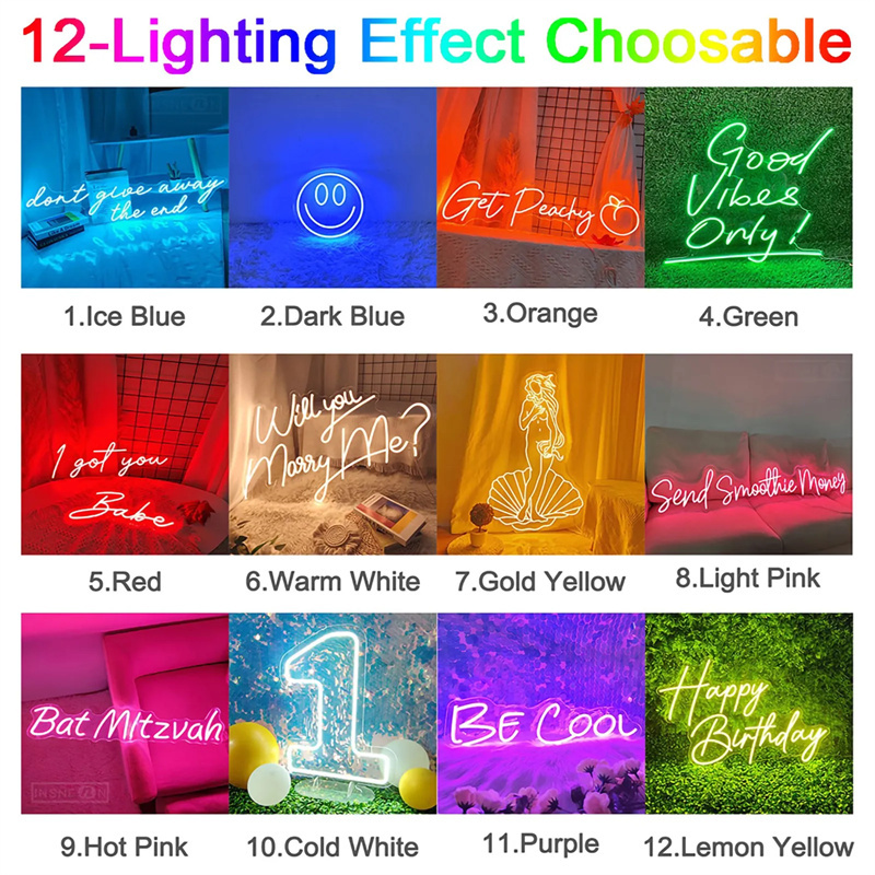 Custom Name Neon Sign Dimmable - Neon Sign Led Custom 评论和价格