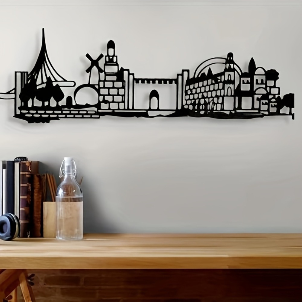 CIFBUY Metal Wall Art Jerusale - Home Decoration 评论和价格