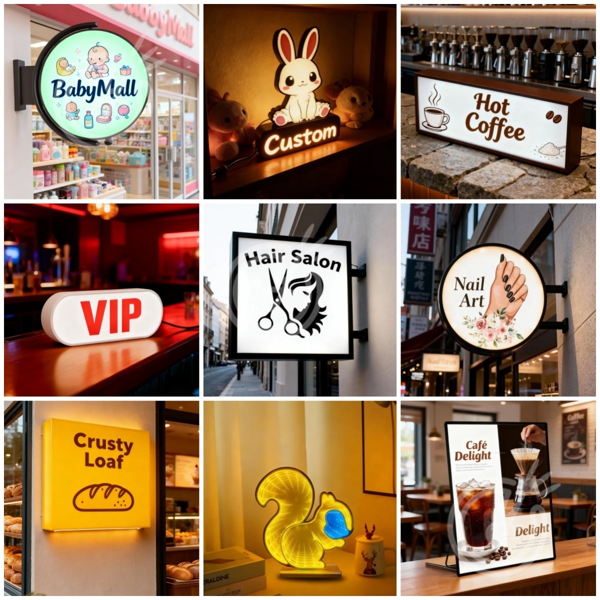 Custom Acrylic Signs Sign Led  - Neon Sign Led Custom 评论和价格