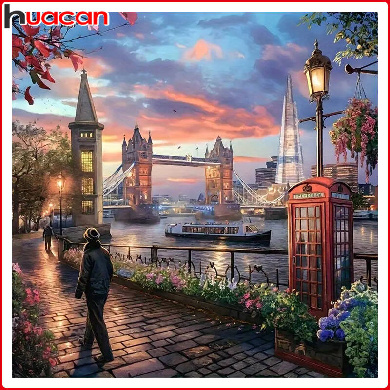 Huacan Diamond Painting Kit Lo - Home Decor London 评论和价格