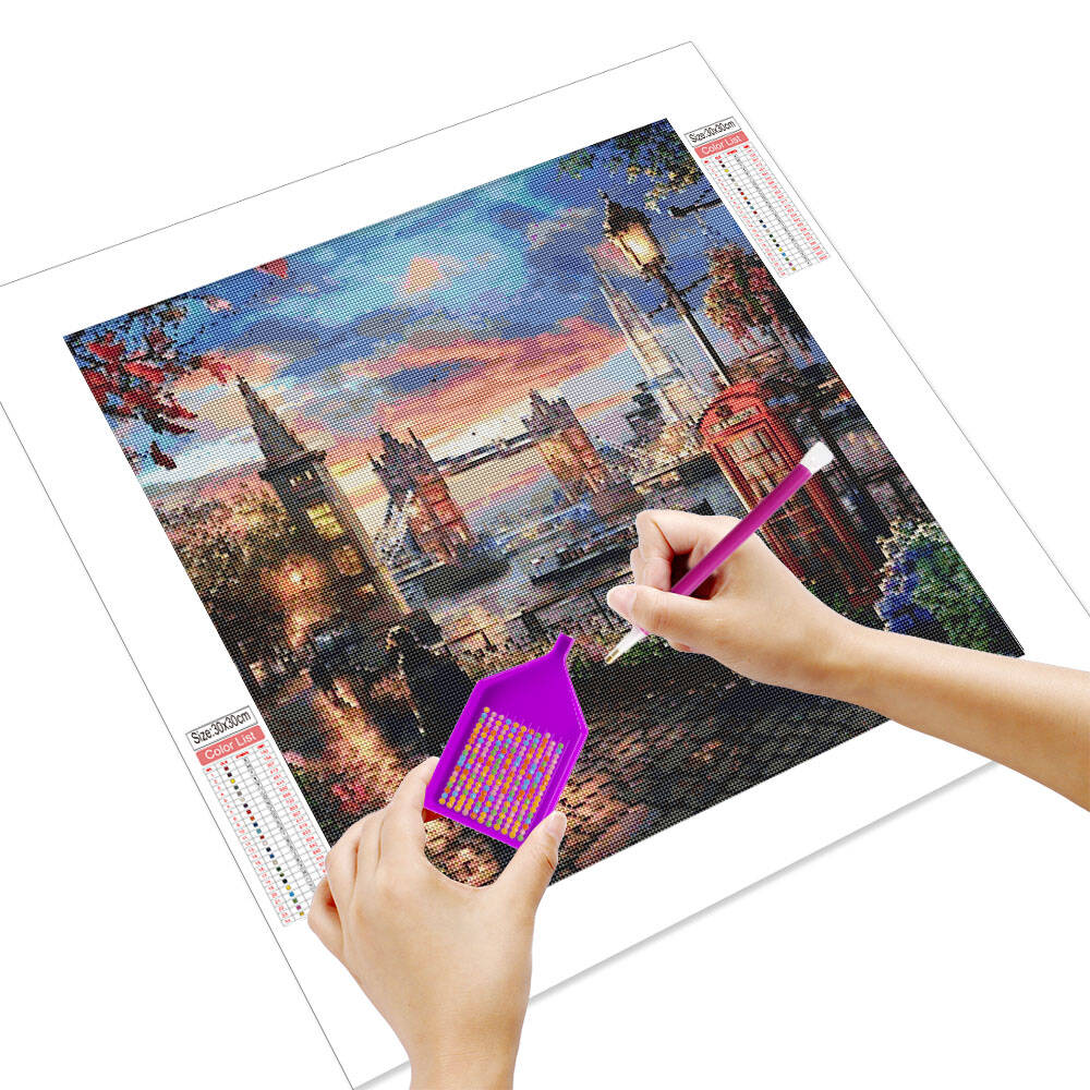 Huacan Diamond Painting Kit Lo - Home Decor London 评论和价格