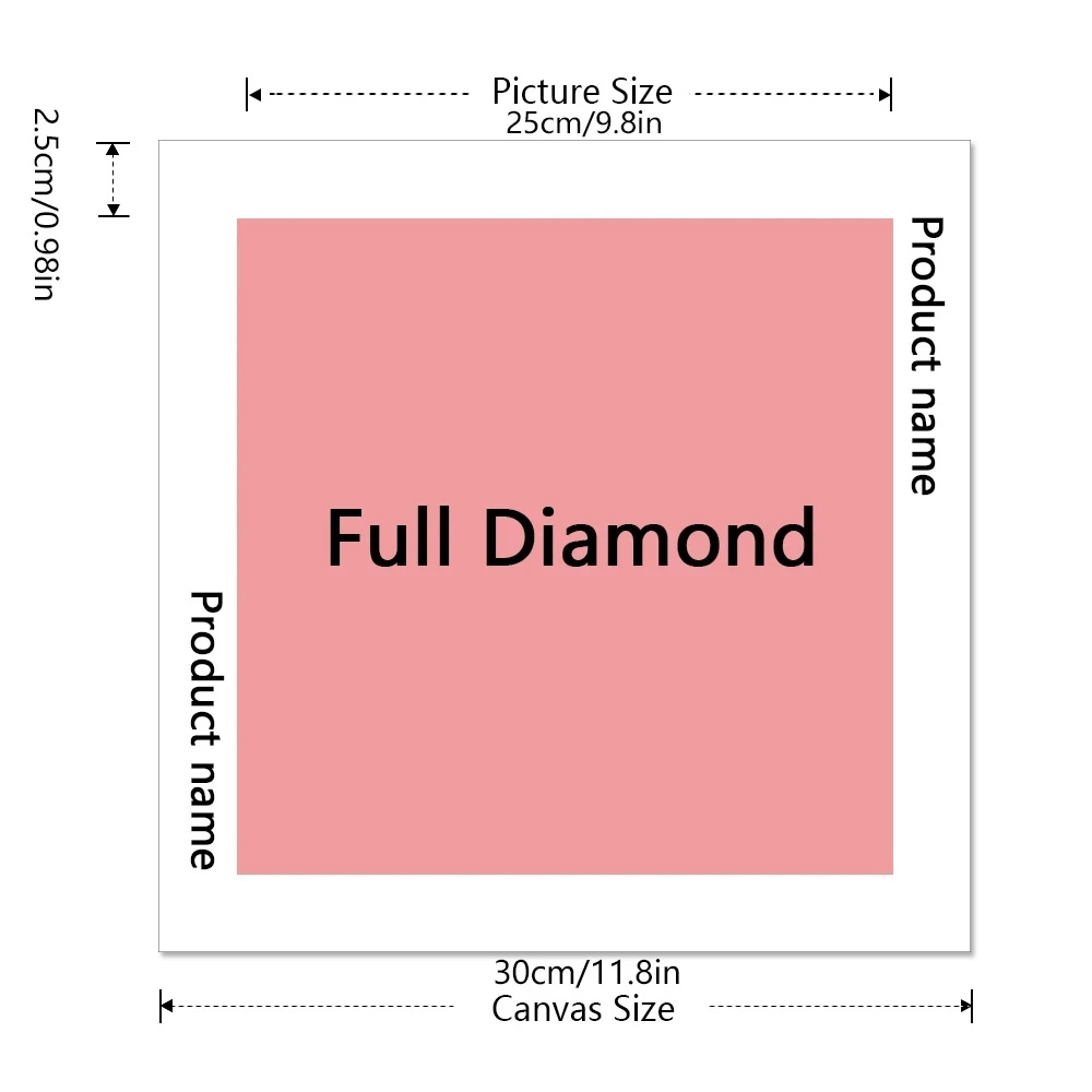 Huacan Diamond Painting Kit Lo - Home Decor London 评论和价格