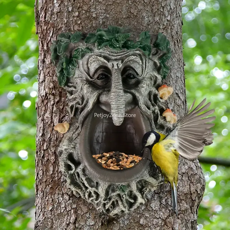 Outdoor Garden Yard Tree Face  - Home Decor Tree 评论和价格