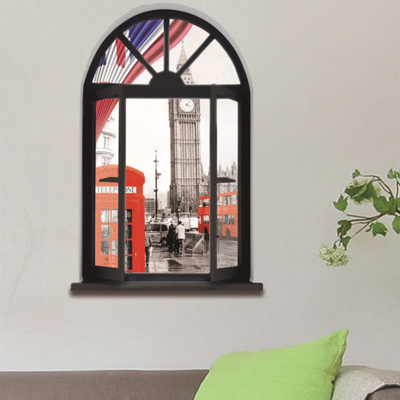 London City Street View Mural  - Home Decor London 评论和价格
