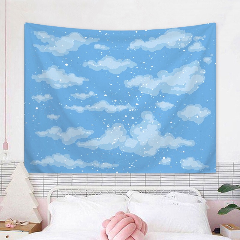 1pc Sky cloud tapestry, lovely - Home Decor Brand 评论和价格