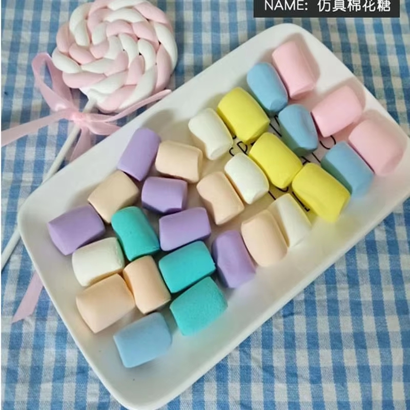 Fake Marshmallow Dessert Model - Home Decor From Clay 评论和价格