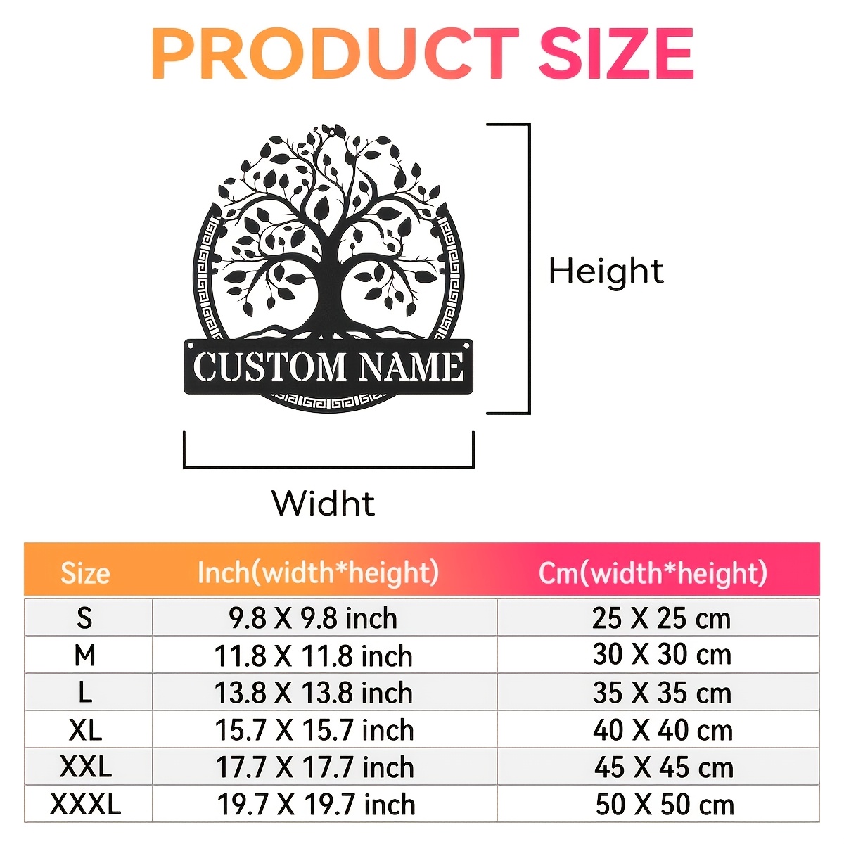 Custom Metal Wall Art of The T - Home Decor Design 评论和价格