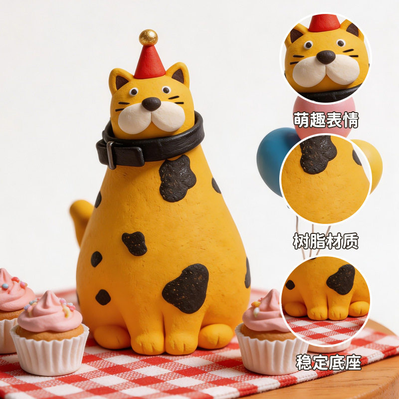 Art Animal Blind Box Lion Figu - Home Decor From Clay 评论和价格