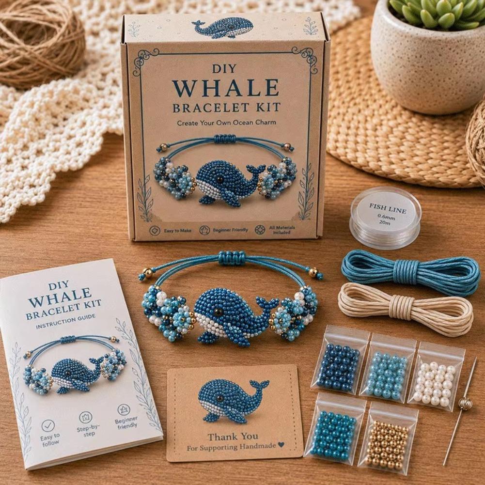 DIY Beaded Bracelet Making Kit - Home Decor Design 评论和价格