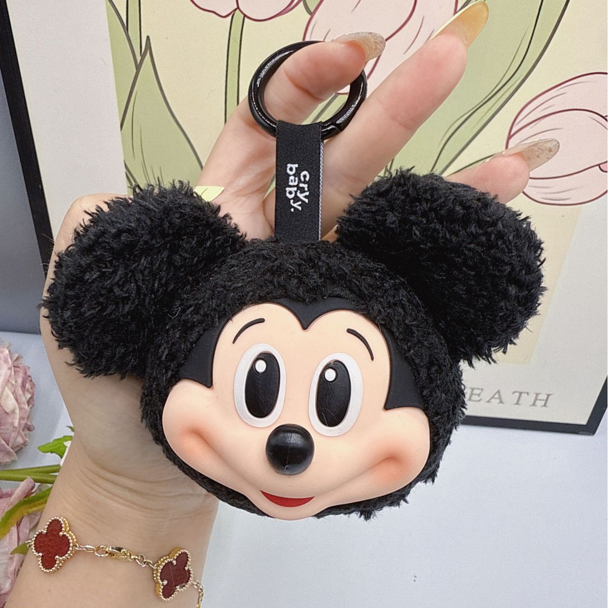 Mickey Minnie Plush Doll Keych - Home Decor Ideas 评论和价格