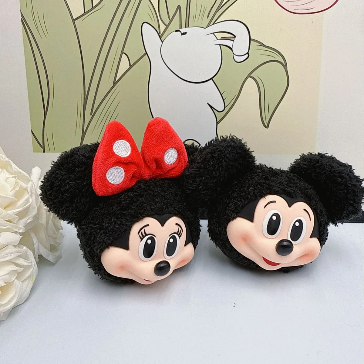Mickey Minnie Plush Doll Keych - Home Decor Ideas 评论和价格
