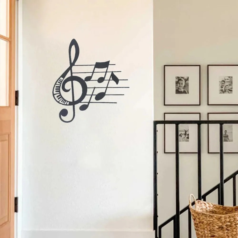 Brand Treble Clef Metal Wall A - Home Decor Brand 评论和价格