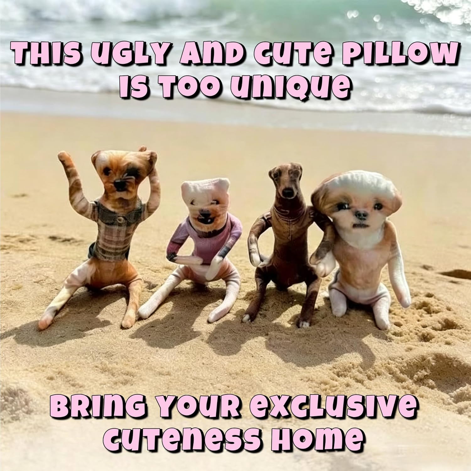customizable Jointed Plush Fig - Home Decor Xmas 评论和价格