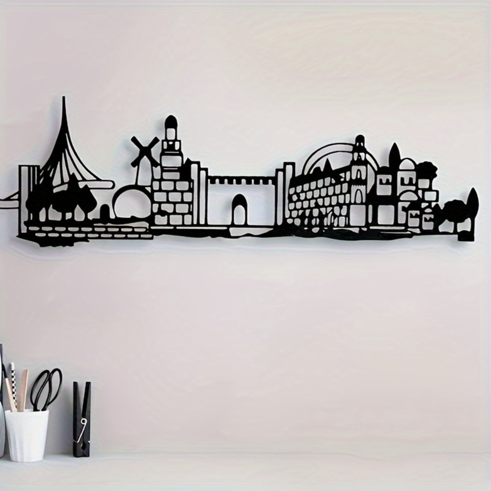 CIFBUY Metal Wall Art Jerusale - Home Decoration 评论和价格