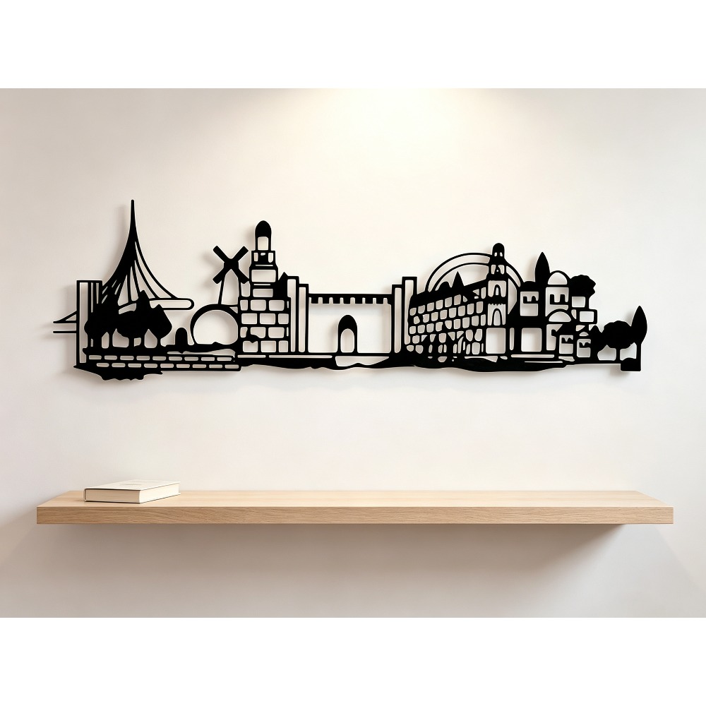 CIFBUY Metal Wall Art Jerusale - Home Decoration 评论和价格