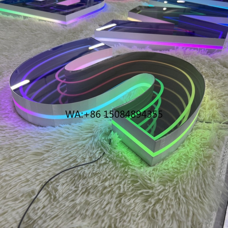 Neon 3D Custom RGB Effect Pane - Neon Sign Led Custom 评论和价格