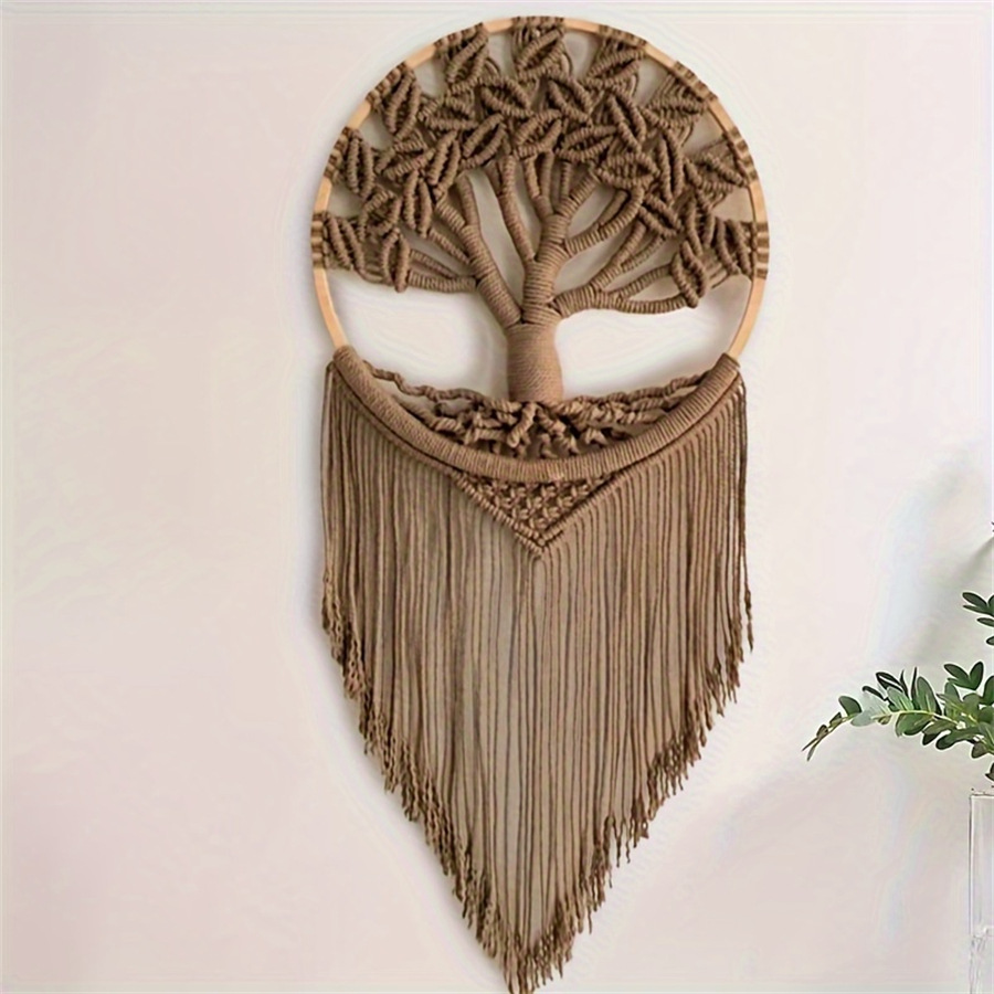 Tree of Life Macrame Wall Hang - Home Decor Tree 评论和价格