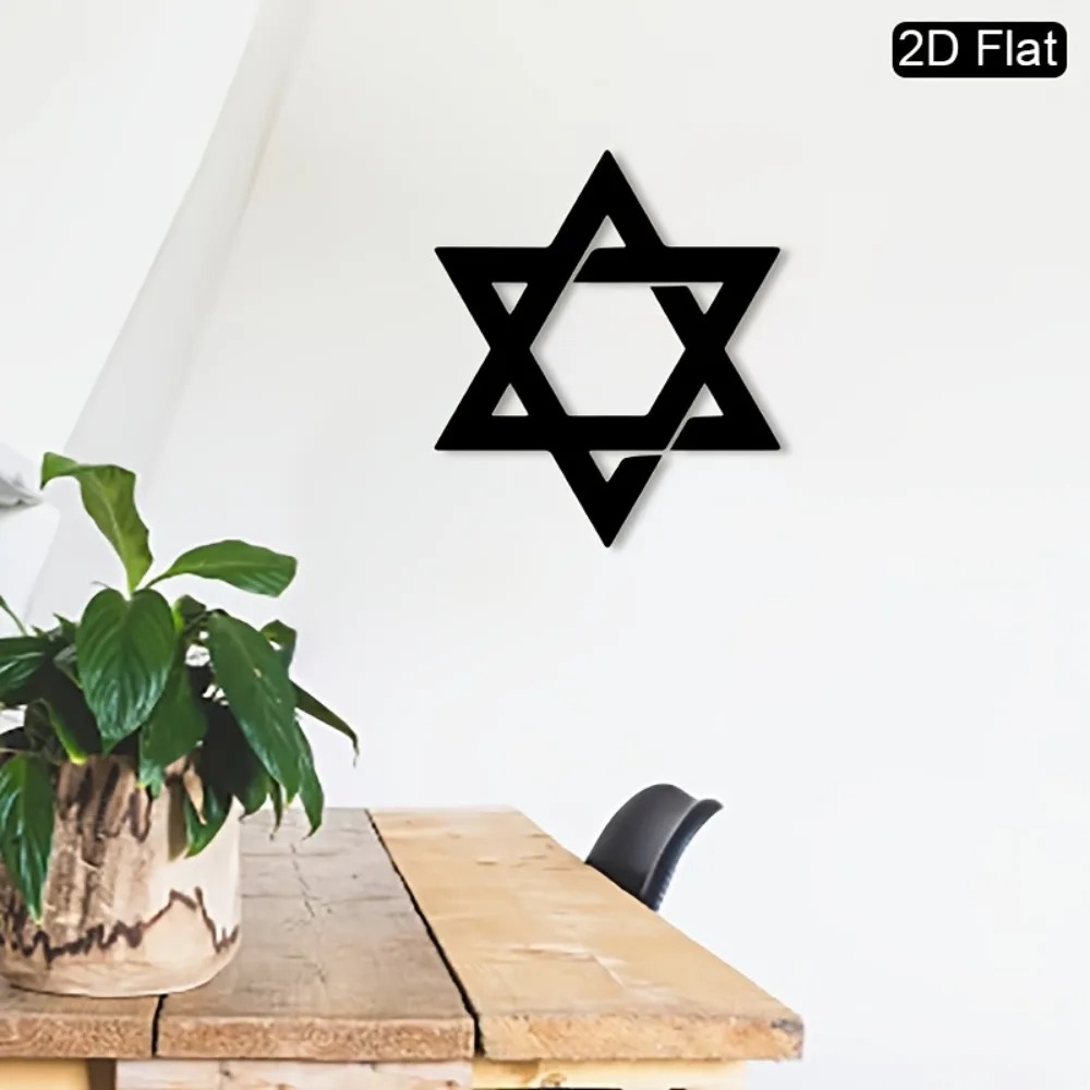 CIFBUY Iron Wall Art Star of D - Home Decoration 评论和价格