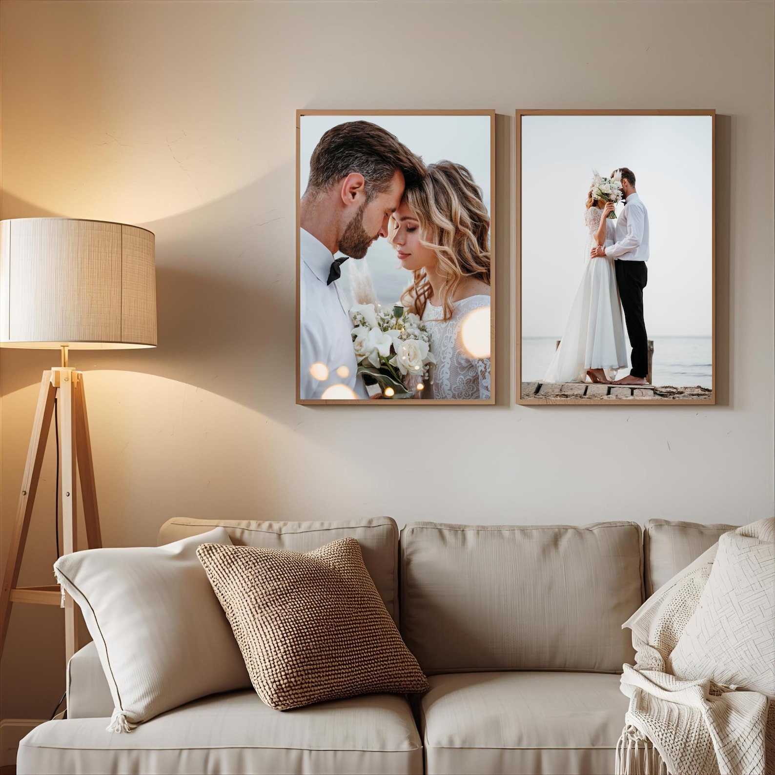 Personalized Photo Canvas, Cus - Home Decor Xmas 评论和价格