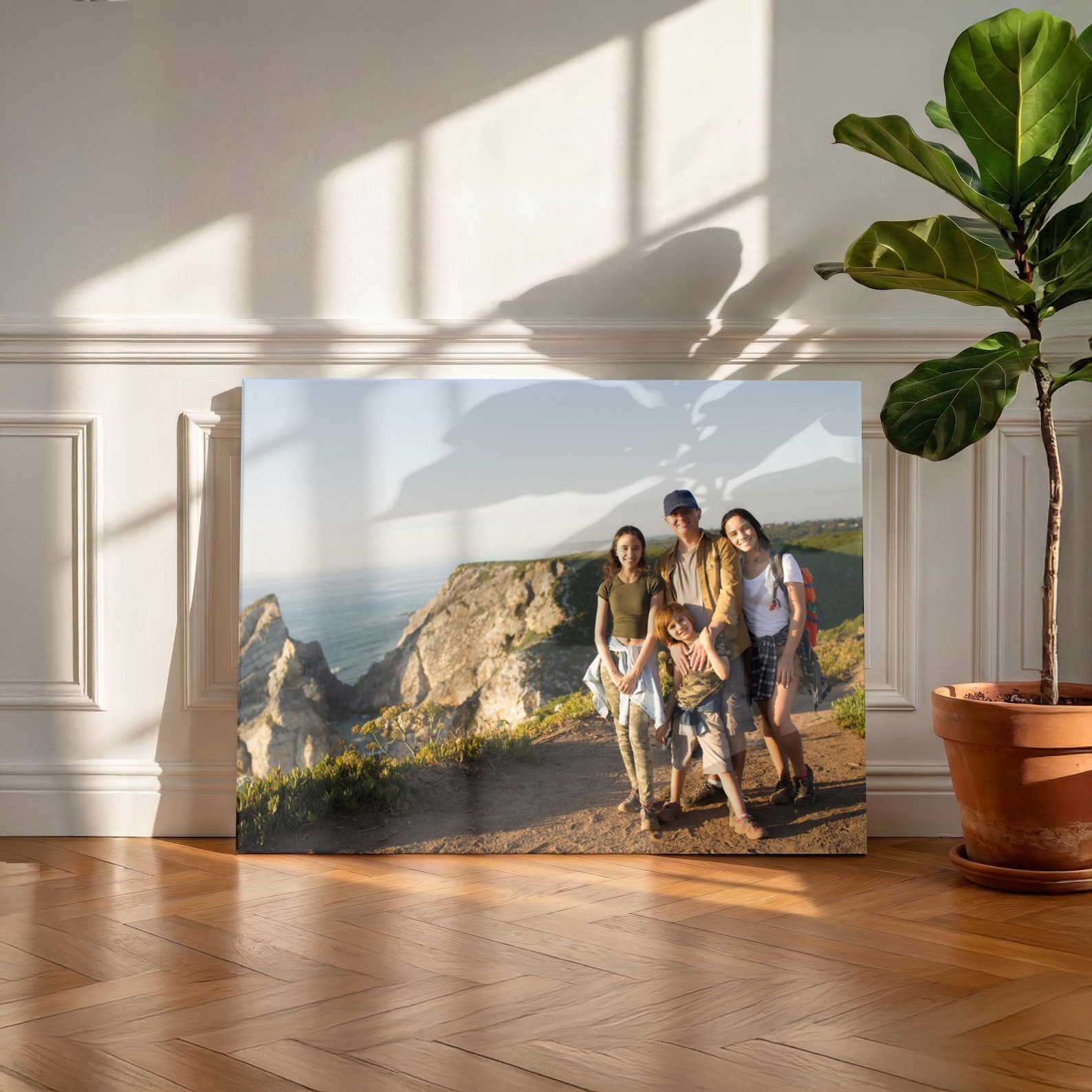 Personalized Photo Canvas, Cus - Home Decor Xmas 评论和价格