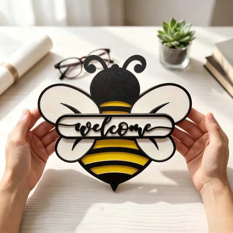 1pc Customized Multi-layer Bee - Home Decor Brand 评论和价格