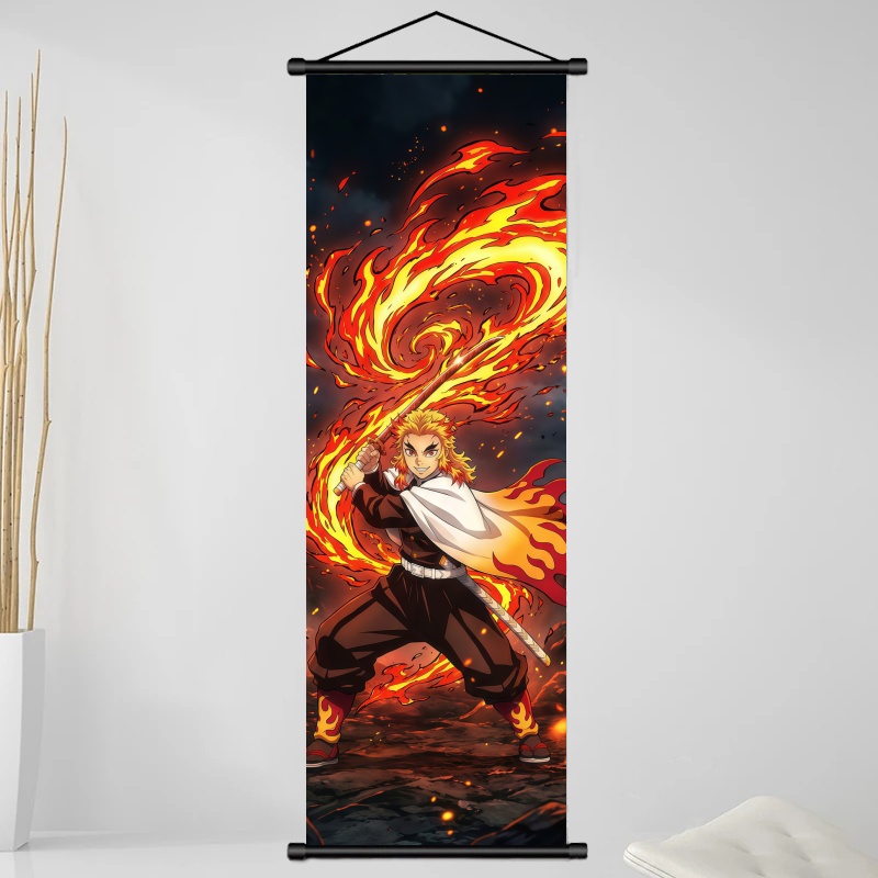 Demon Slayer Kyojuro Rengoku H - Home Decor Design 评论和价格