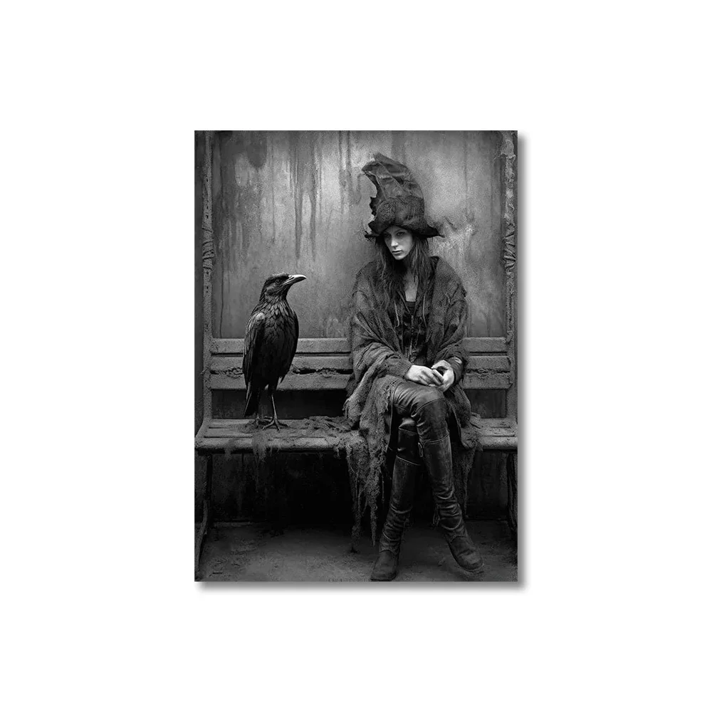 Dark Academia Gothic Witch Dem - Home Decor Gothic 评论和价格