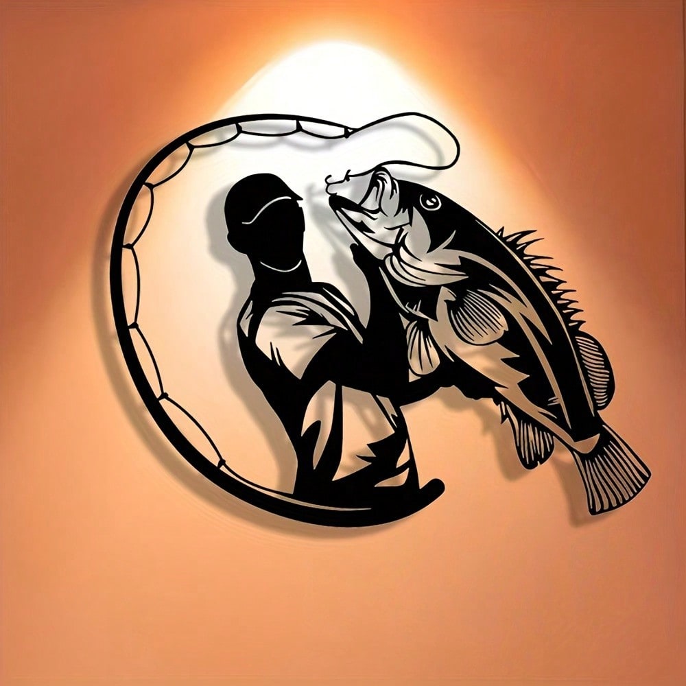 Brand Rustic Fisherman Metal W - Home Decor Brand 评论和价格
