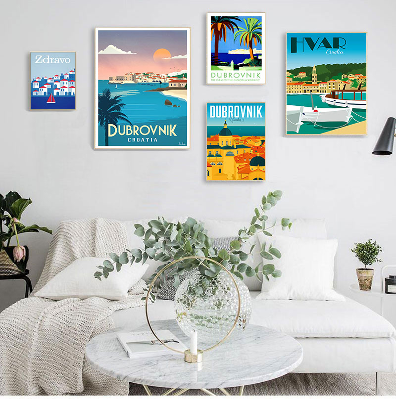Croatia Zagreb Dubrovnik Vinta - Home Decor Zagreb 评论和价格