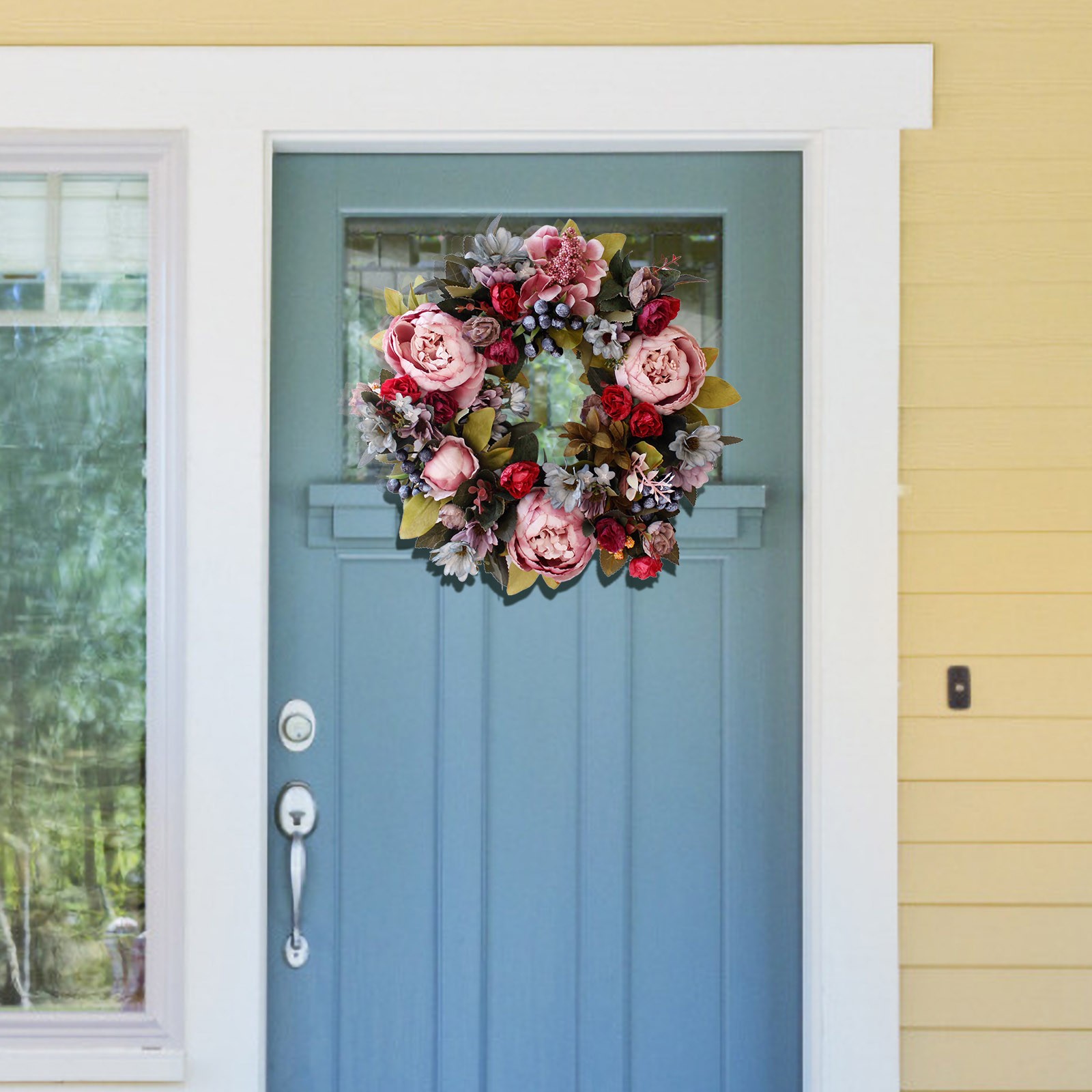 Elegant Floral Wreath Trending - Home Decor Trend 2026 评论和价格