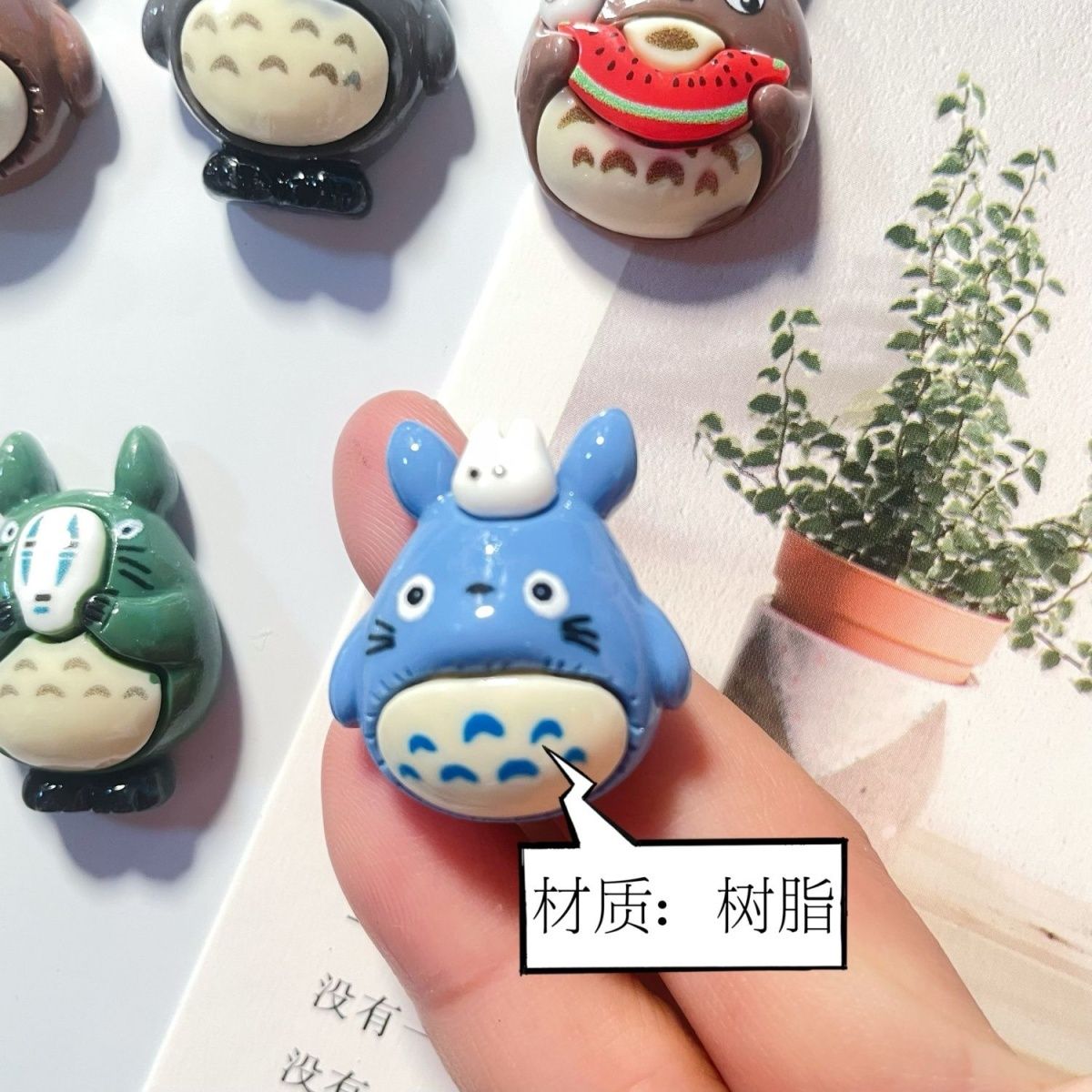 Totoro Anime Resin Fridge Magn - Home Decor Ideas 评论和价格