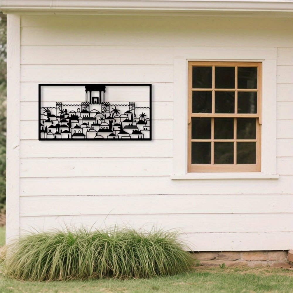 CIFBUY Metal Wall Art Jerusale - Home Decoration 评论和价格